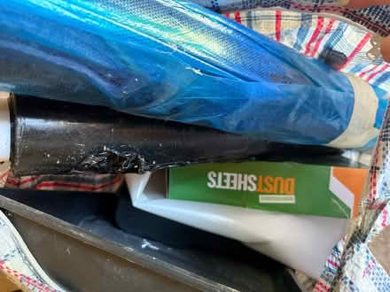 Photo of free Dust sheets and paint trays (Belsize Park NW3) #1