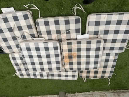 Photo of free Out door tie on chair cushions (Chaddesden) #3