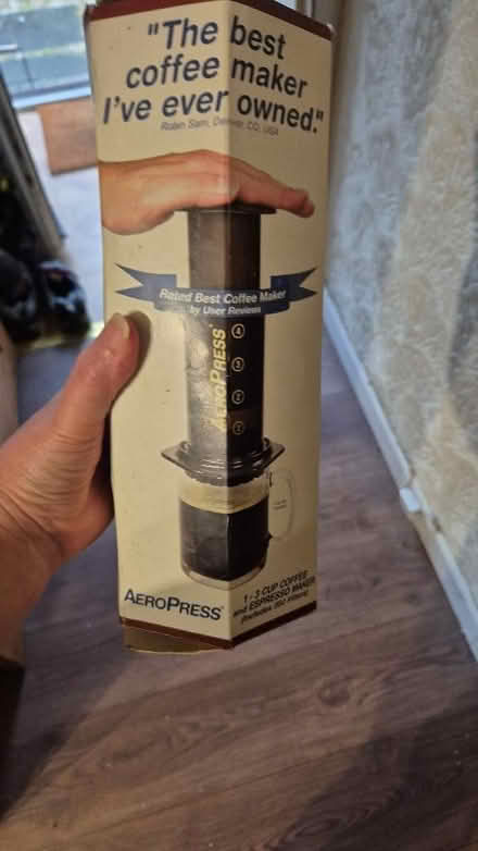 Photo of free Aeropress (unused) (Dunfermline KY11) #1