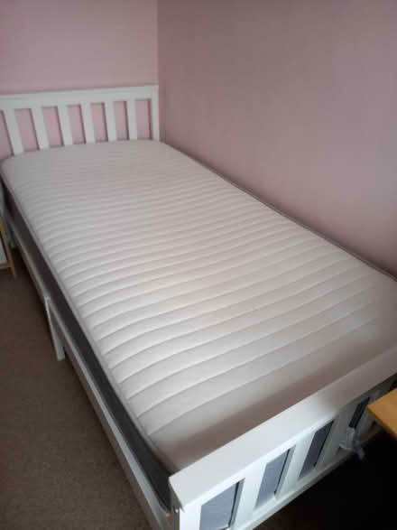 Photo of free Ikea single bed and mattress (Heath, CF14) #1
