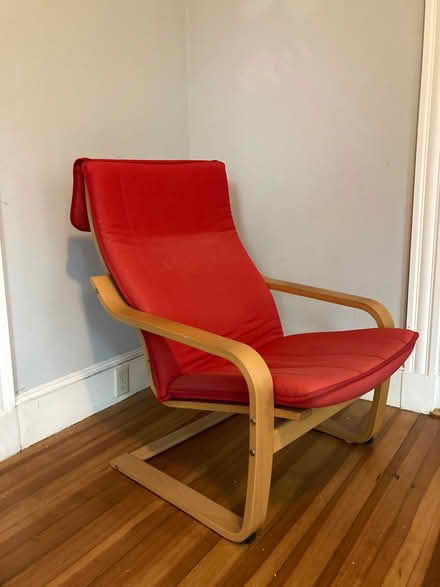 Photo of free Red bounce/rock chair (Jamaica Plain) #1