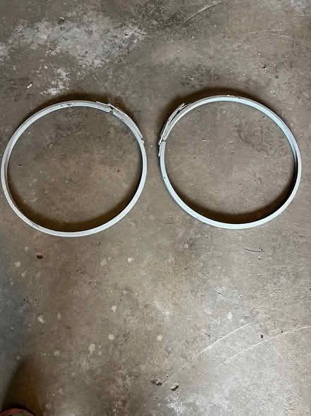 Photo of free Heavy duty drum lid clamps (55gal) (Arlington Center) #1