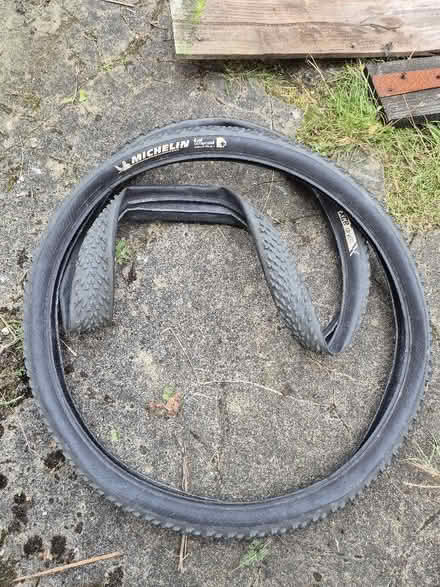 Photo of free 26"x2.0" Michelin bike tyres (Harley Shute TN38) #1