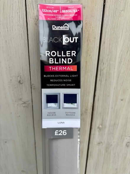 Photo of free Roller blind (SK7 Hazel Grove) #1
