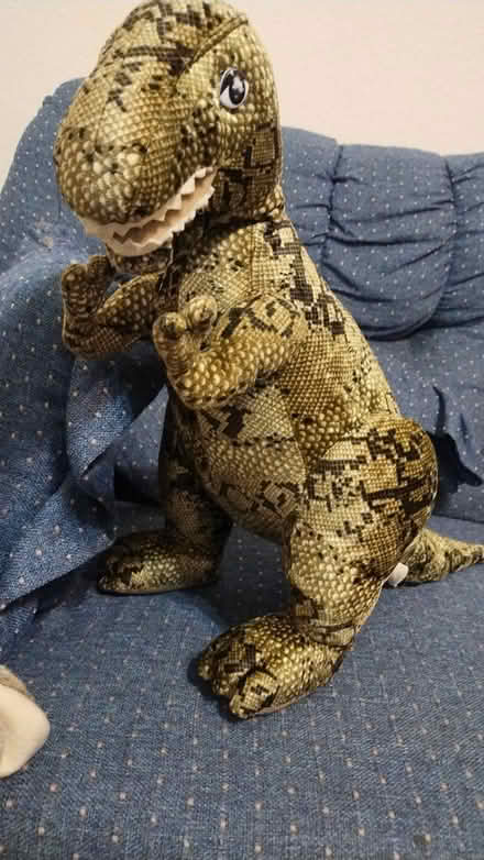 Photo of free Tall stuffed dino (Allen) #1