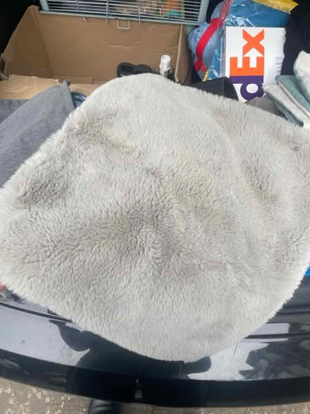 Photo of free Two grey pillowcases square (Dennistoun G31) #1