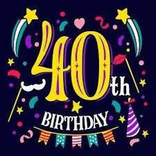 Photo of 40th birthday decoration (Woodhouse S13) #1