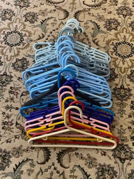 Photo of free Baby hangers - assorted colors (Skokie) #1