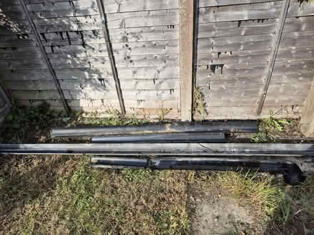 Photo of free Odd lengths of half round guttering (Harley Shute TN38) #3