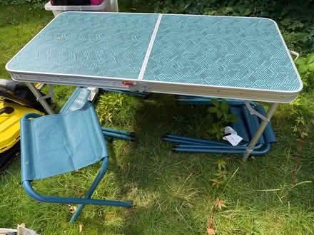Photo of free Camping table and chairs (Belsize Park NW3) #1