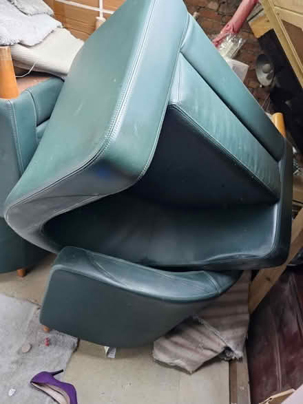 Photo of free Grren tub chairs x 3 (Sidcup DA15) #1