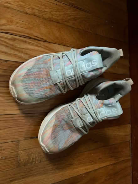 Photo of free Lightly used Adidas kids size 5 (West Roxbury) #1