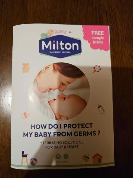 Photo of free Sterilising Solution for baby x4 (Morecambe LA4) #1