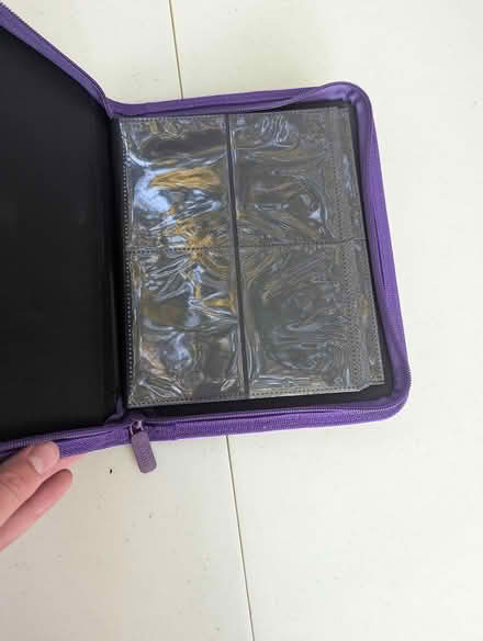 Photo of free trading card binder (Davis Square Somerville) #2