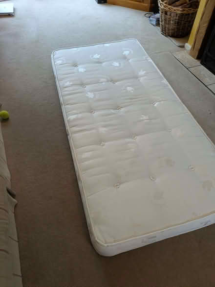 Photo of free John Lewis single mattress - excellent condition (Malvern Wells WR14) #1
