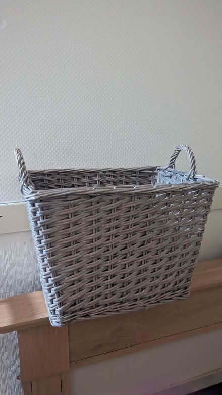 Photo of free Large wicker basket (Markinch KY7) #2