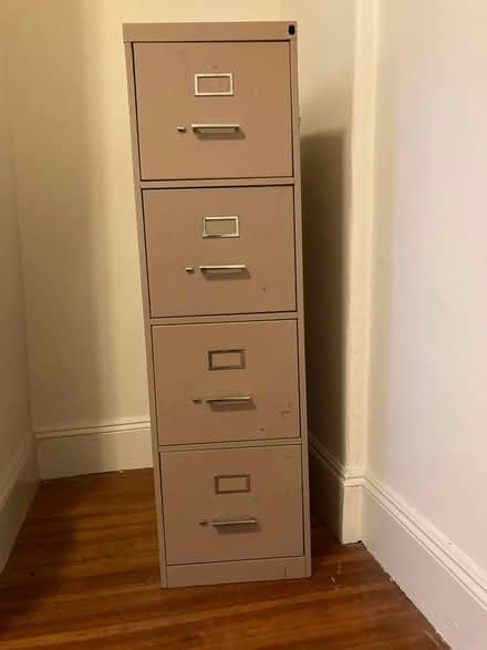 Photo of free Metal Filing Cabinet (Jamaica Plain) #1