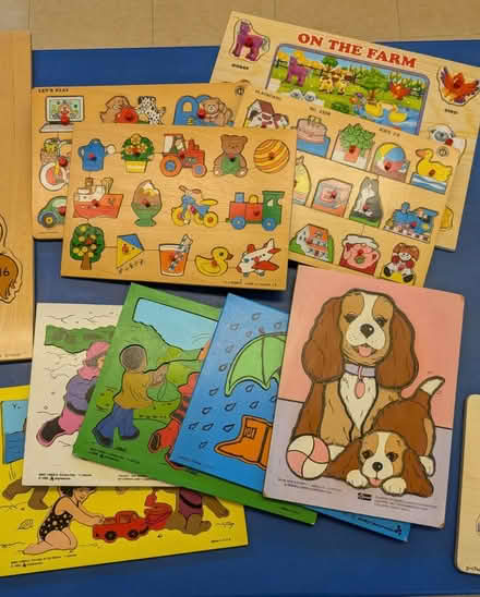 Photo of free Children's wooden puzzles (Santa Clara near Great America) #3