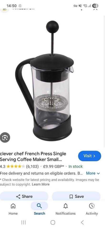 Photo of Coffee press (Bognor Regis - PO22) #1