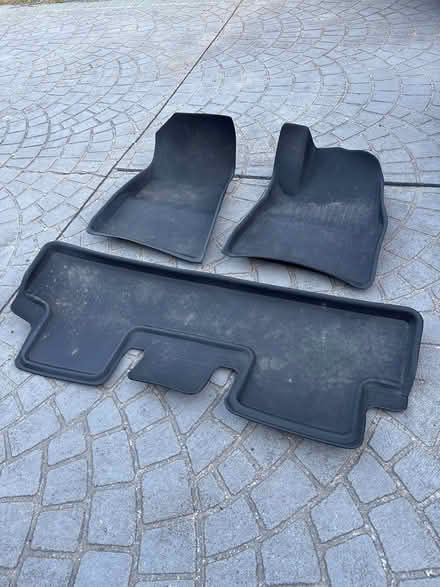 Photo of free Tesla 3 (2022) moulded floor mats (Queanbeyan West) #1