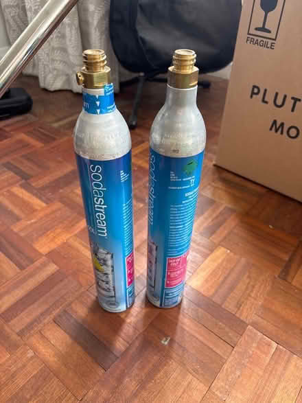 Photo of free Empty sodastream bottles (Summertown OX2) #1