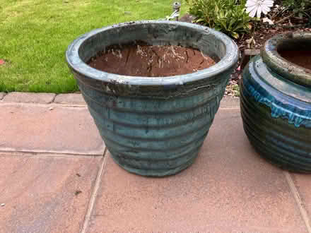 Photo of free 2 x Heavy Garden Pots Containers (Basildon SS14) #2