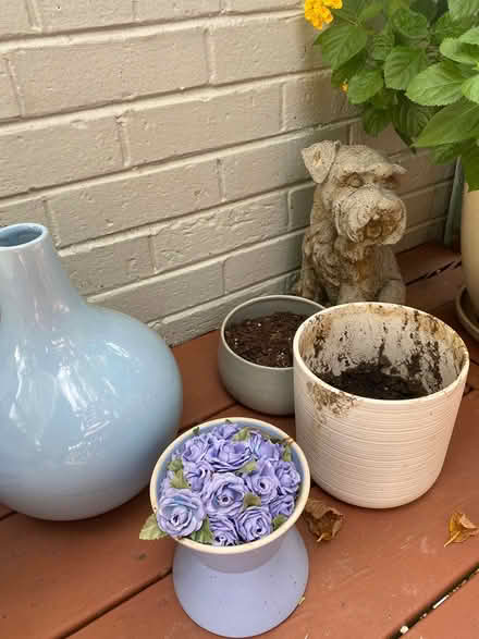 Photo of free Plant pots (Near Tenleytown) #1
