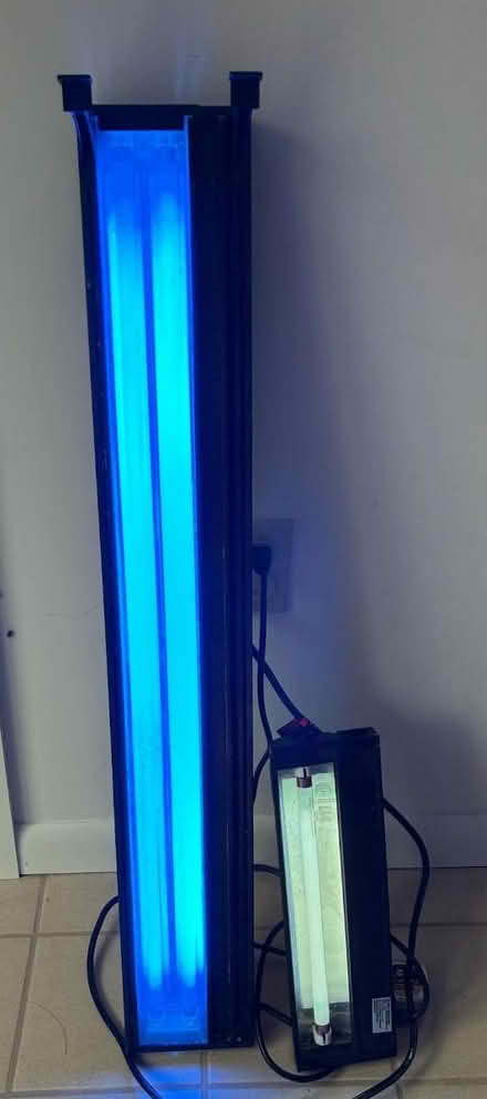 Photo of free Fish tank/grow lights (Whately) #1