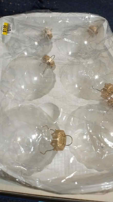 Photo of free Clear Christmas ornaments (Allen) #1