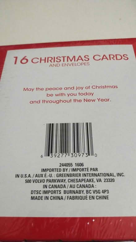 Photo of free Cardinal Christmas cards (Allen) #2