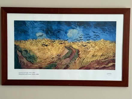 Photo of free Two large frames with posters by Van Gogh (Belsize Park NW3) #1