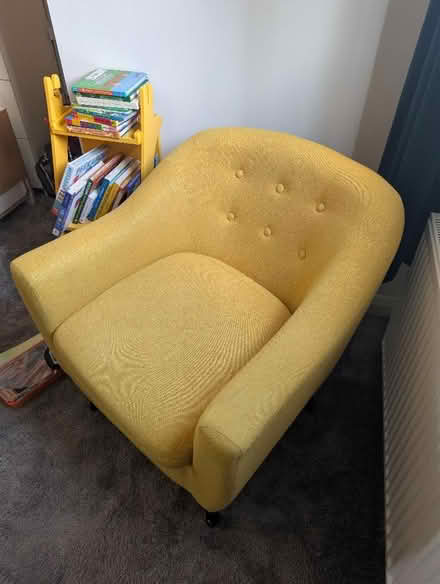Photo of free Mustard Armchair (DA13) #2