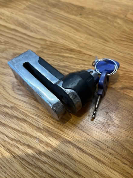 Photo of free Motorcycle lock (Upper Bourne GL5) #1