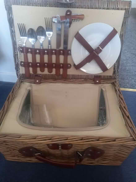 Photo of free Picnic basket and contents (Great shelford cb22) #1