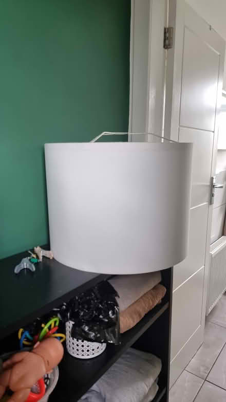 Photo of free Large ceiling light shade (Scotstounhill G14) #1