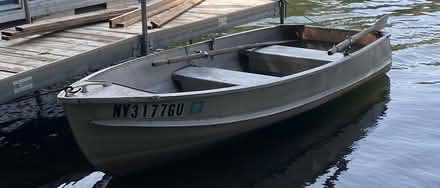 Photo of free 12’ Aluminum Rowboat (Lake Moraine) #2