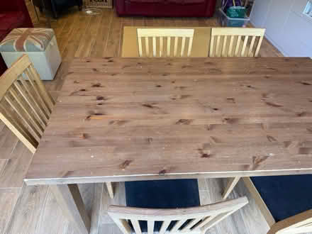 Photo of free IKEA table & chairs (RG45 Crowthorne) #1