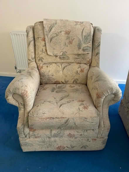 Photo of free 2 seater sofa and 2 armchairs (Wallisdown) #4