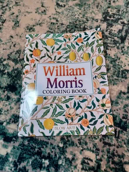 Photo of free William Morris colouring book (Cheltenham GL51) #1