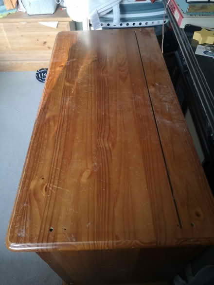 Photo of free Wooden desk (Nettlestead ME18) #2