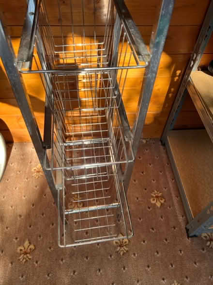 Photo of free Metal rack with glass shelves (Twickenham TW2) #4