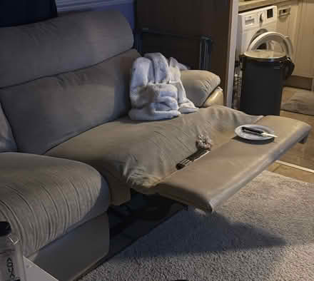 Photo of free Electric armchair and 3 seater sofa (Rm17 6qr) #3