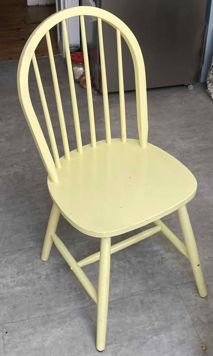 Photo of free Wobbly yellow chair (BN1) #1