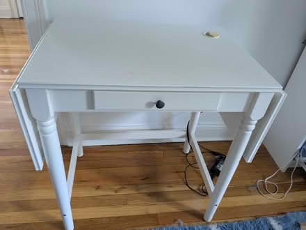 Photo of free White IKEA desk (Jamaica Plain) #2