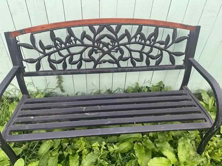 Photo of free Mental bench needs paint (Farranree) #1