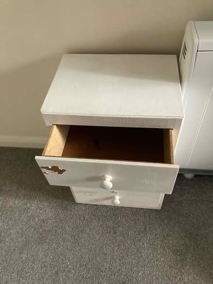 Photo of free Bedside table small chest of drawers (Bognor Regis PO21) #2