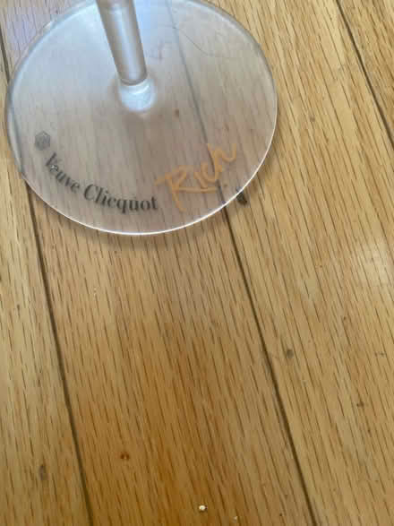 Photo of free 2 Veuve Cliquot cocktail cups (Near Friendship Heights metro) #2