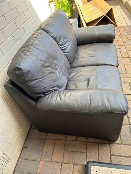 Photo of free Leather Sofa (Whiston S60) #1