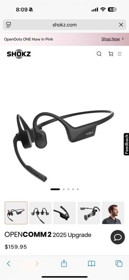 Photo of free Shockz Bluetooth headset (South Slope) #1