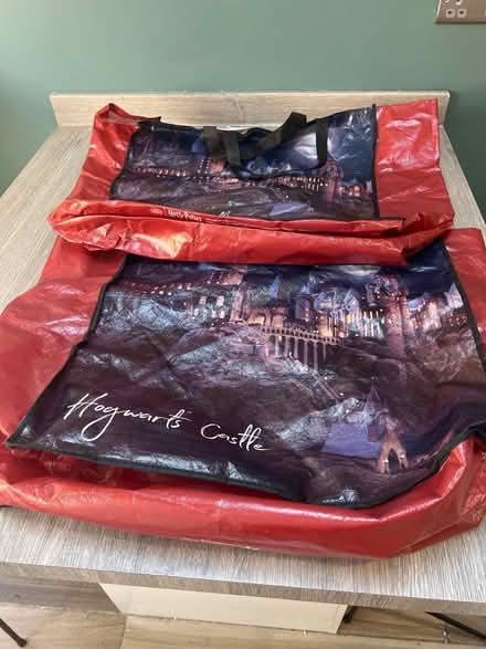 Photo of free 2 Harry Potter Shopper Bags. One has a small tear. (Southsea PO4) #1